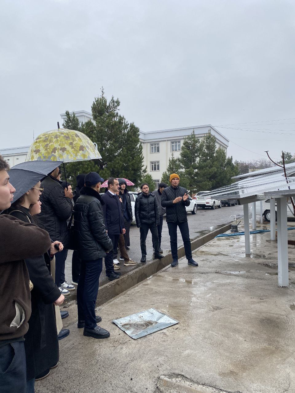 Toshkent arxitektura-qurilish universitetida amaliy mashg‘ulot doirasida ekskursiya tashkil etildi
